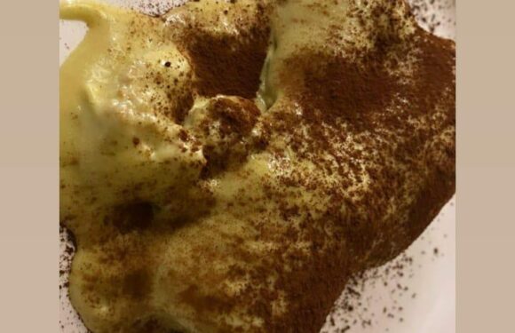 Tiramisu al crema di pistacchio