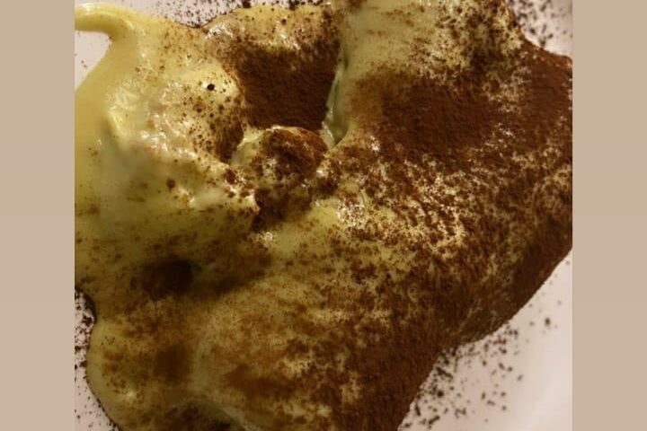 Tiramisu al crema di pistacchio