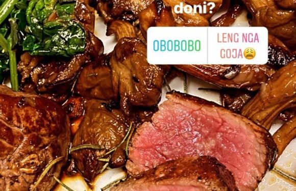 Tagliata di Piemontese me kërpudha dhe uthull balsamike