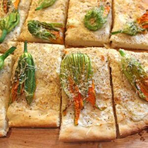 Focaccia me lule kungulli