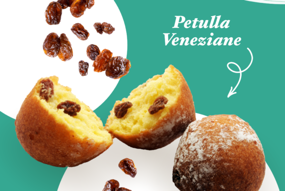 Receta për Petulla me rrush të thatë