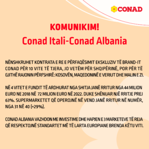 CONAD ITALI-CONAD ALBANIA