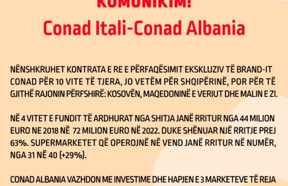 CONAD ITALI-CONAD ALBANIA