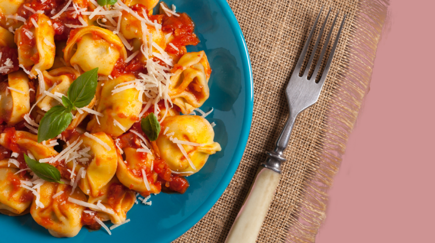 RECETA TORTELLINI